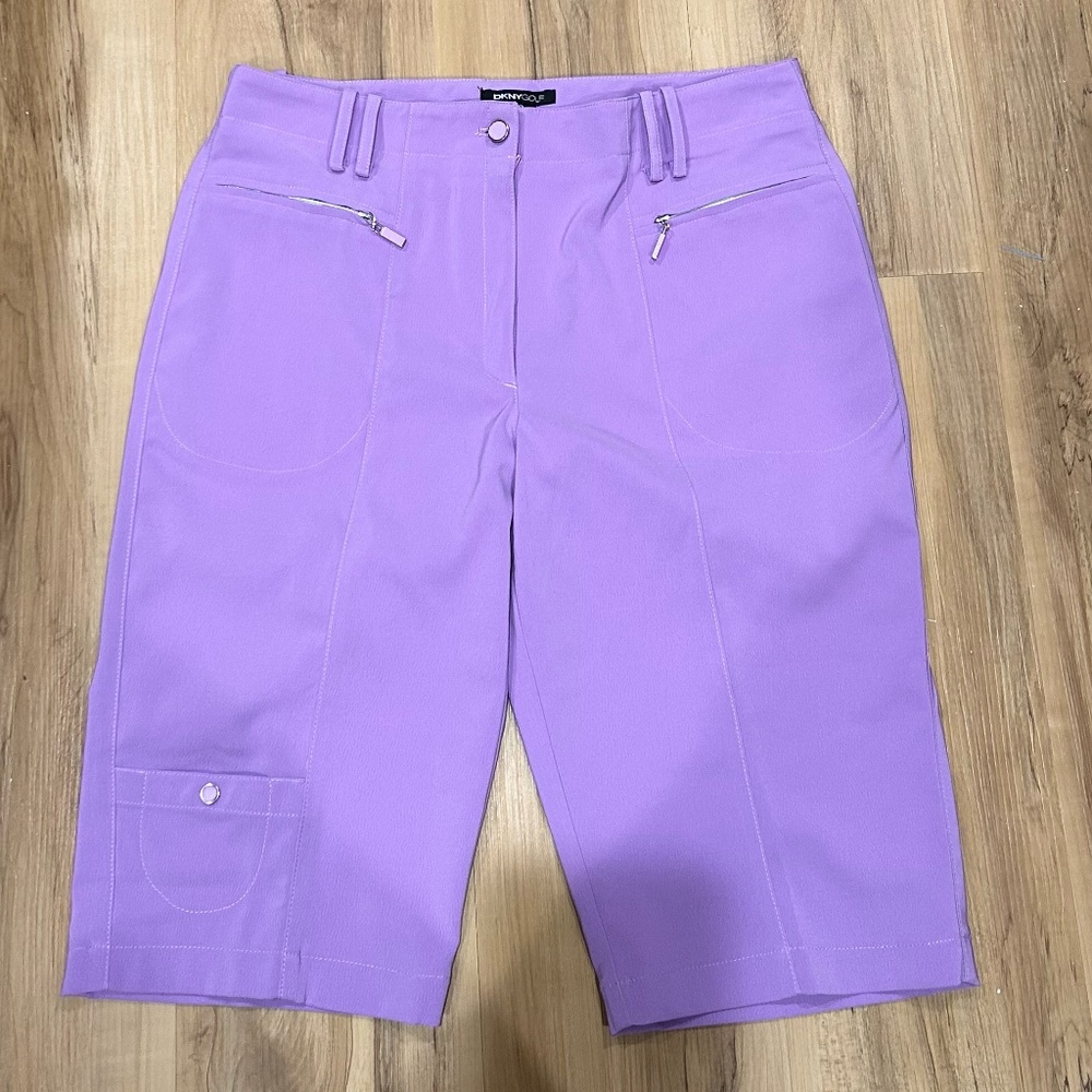 Ladies DKNY GOLF Purple Shorts, Size 10